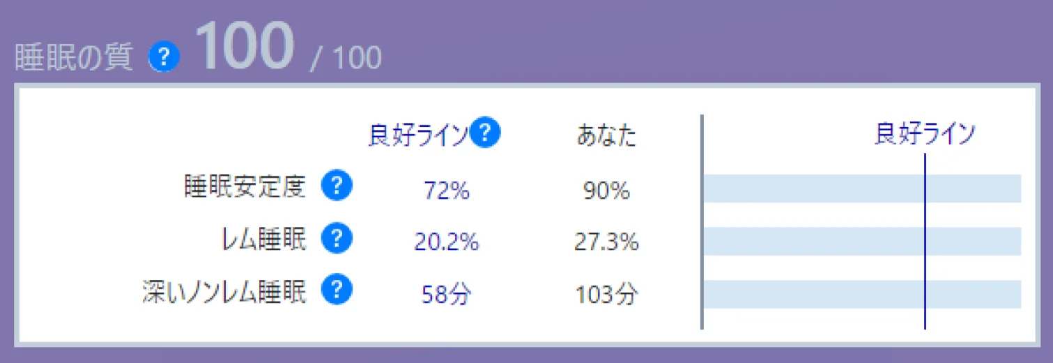 100点のケース